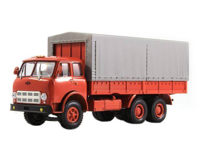 MAZ-514 1974 1:43 - Naš Autoprom časopis s modelem