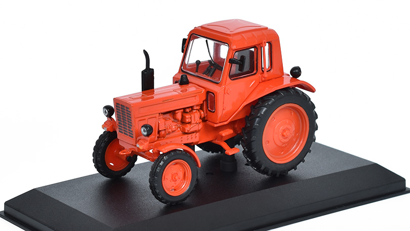 MTZ-80 1974 1:43 Hachette - Traktory. časopis s modelem #6