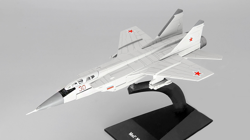 MiG-31 - DeAgostini časopis s modelem #2 Legendární letadla 