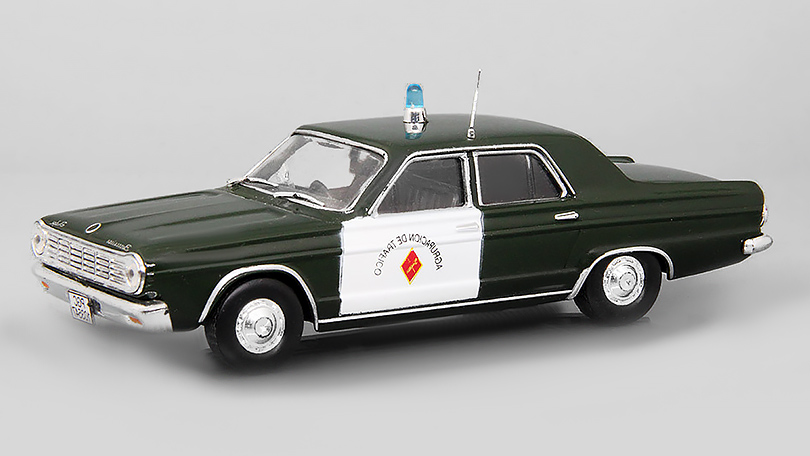 Dodge Dart 1:43 - Policejní auta světa časopis s modelem #15