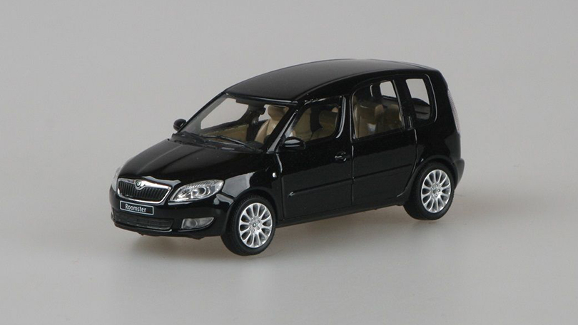 Škoda Roomster FL 2010 - Černá Magic Metalíza 1:43 - Abrex