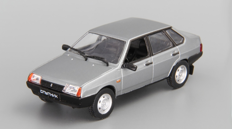 VAZ-21099 Lada Sputnik 1:43 - Kultovní auta SSSR časopis s modelem #56 