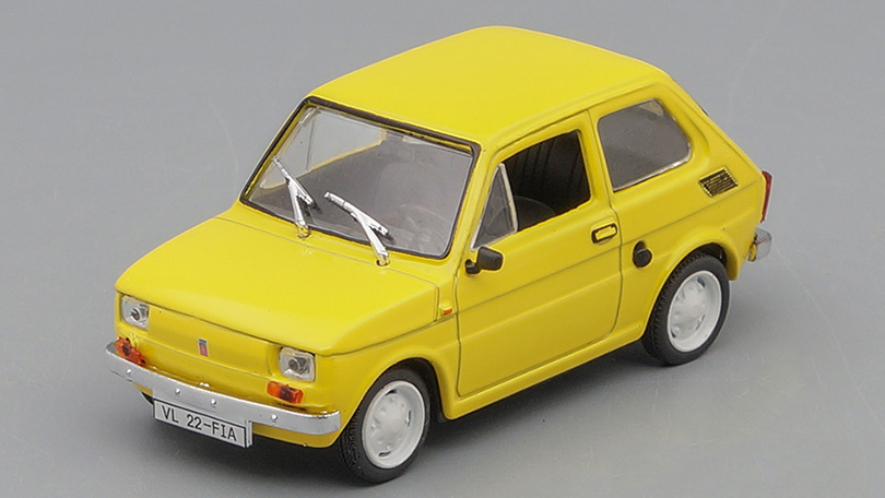 Fiat 126P - Kultovní auta SSSR a socialistických států časopis s modelem #169