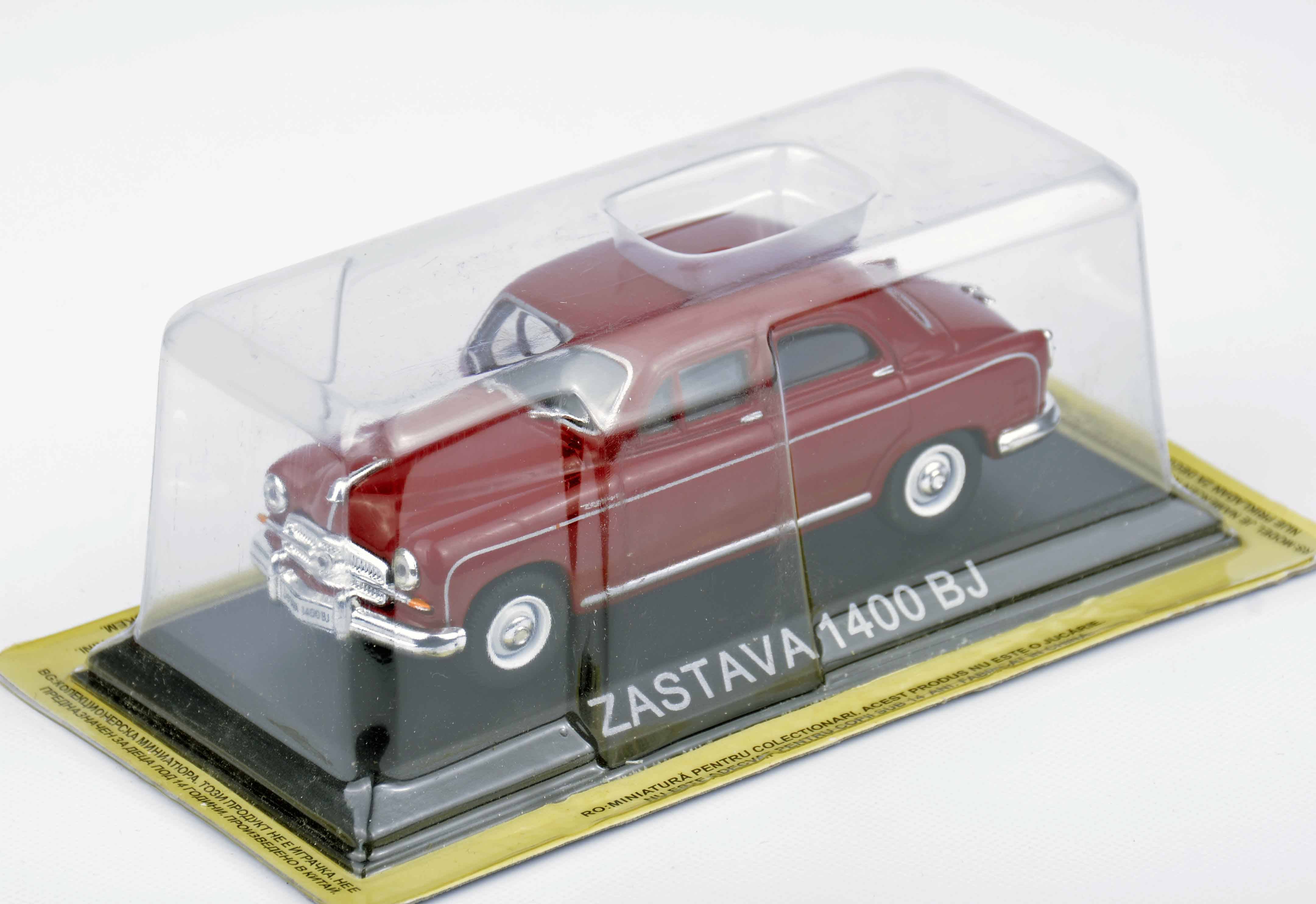 Zastava 1400BJ ( FIAT 1400 ) 1:43 - Maşini de Legendă časopis s modelem