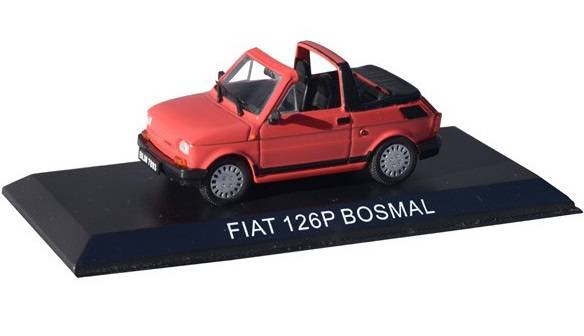 Fiat 126P Bosmal - Zlatá kolekce aut PRL-u časopis s modelem