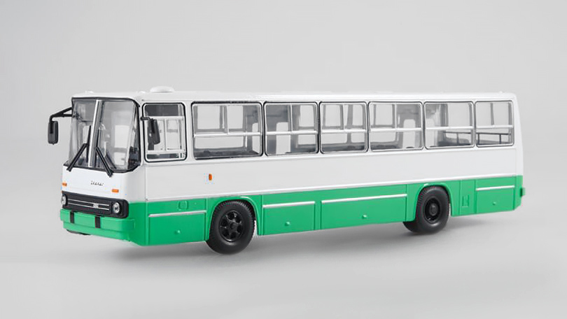 Ikarus 260.06 - 1:43 MODIMIO - Naše autobusy časopis s modelem #25