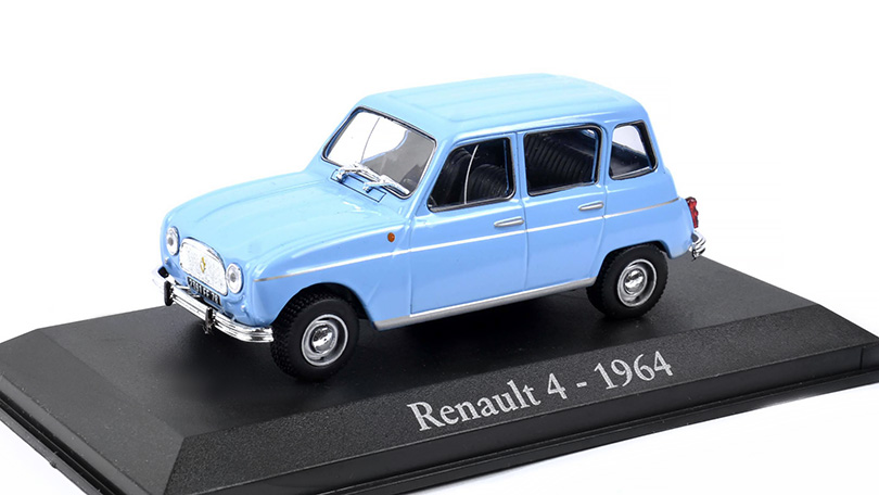 Renault 4 1964 1:43 - časopis s modelem 