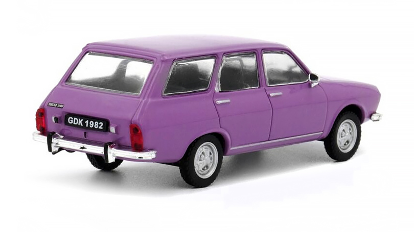 Dacia 1300 Kombi 1:43 - Legendární Automobily #28 - časopis s modelem