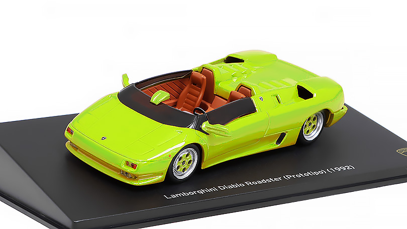 Lamborghini Diablo Roadster Prototipo 1992 1:43 - Hachette časopis s modelem