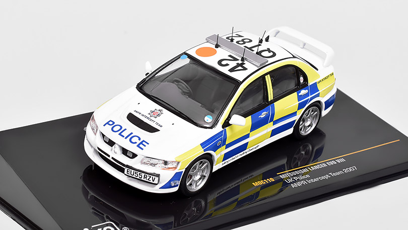 Mitsubishi Lancer Evo VIII UK Police ANPR Intercept Team 2007 1:43 - IXO Models