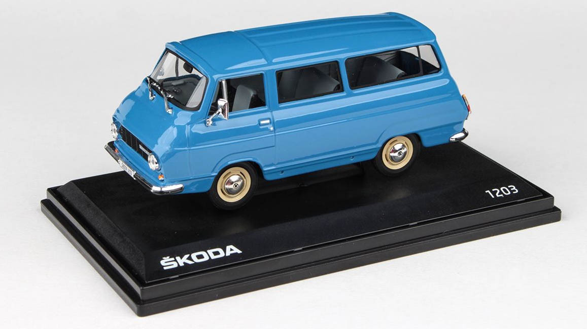 Škoda 1203 1974 - Modrá Střední 1:43 - Abrex