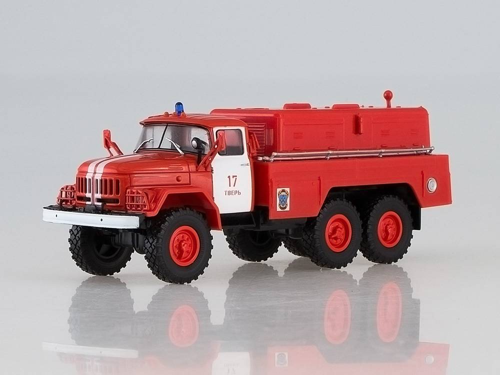 ZIL-131 PNS-110 1:43 - Naše náklaďáky časopis s modelem