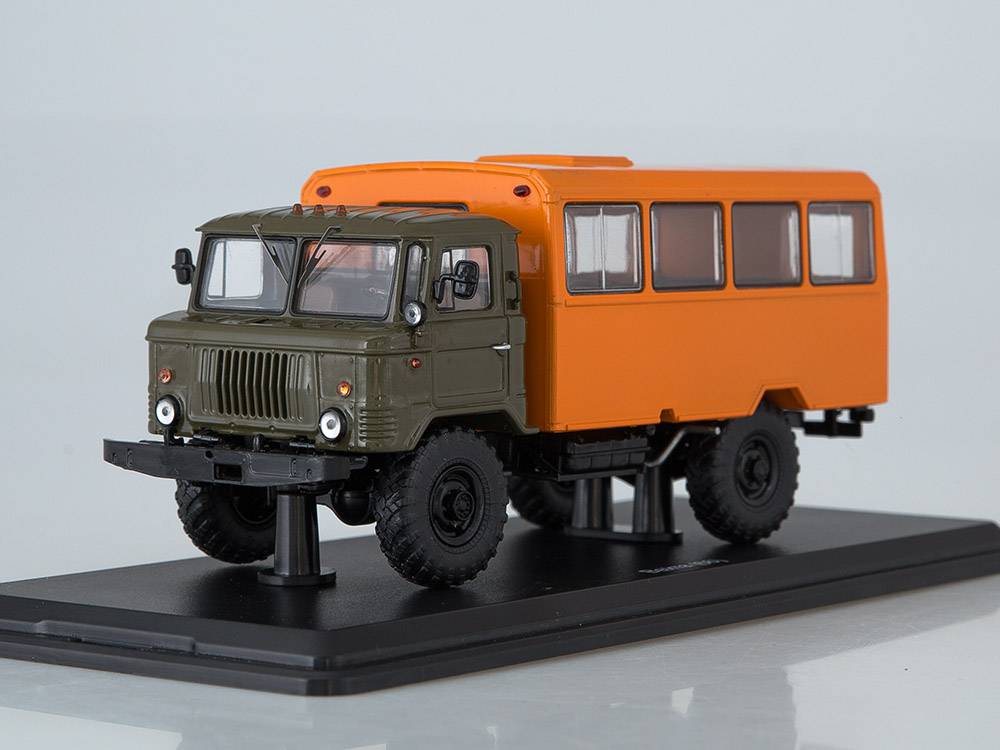 GAZ-66 Hlídkový autobus 1:43 - SSM