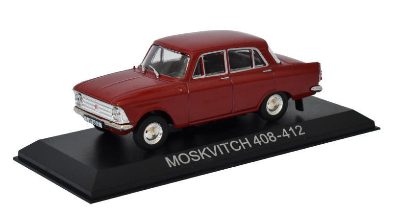 Moskvič 408-412 - 1964 1:43 Deagostini  časopis s modelem