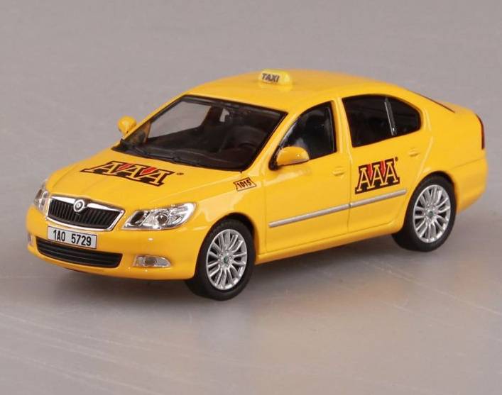 Škoda Octavia (facelift 2008) AAA Taxi  1:43 - Abrex