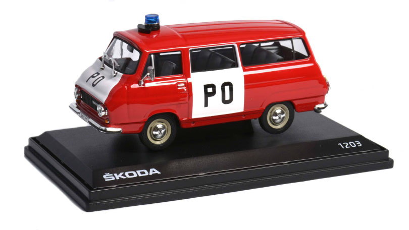 Škoda 1203 - 1974  Požární Ochrana  1:43 - Abrex