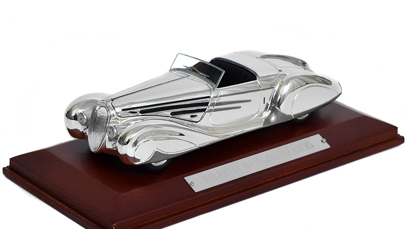 Delahaye 185 Figoni Falaschi 1:43 - Silver Cars Atlas časopis s modelem