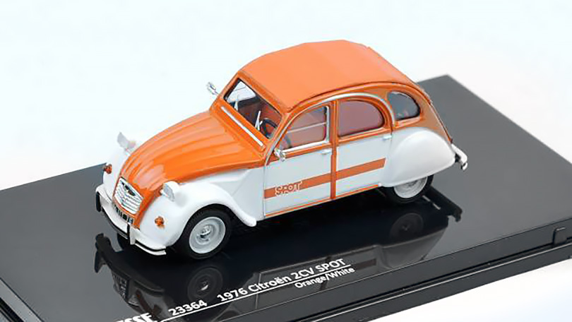 Citroen 2CV SPOT - 1976 1:43 - VITESSE časopis s modelem 