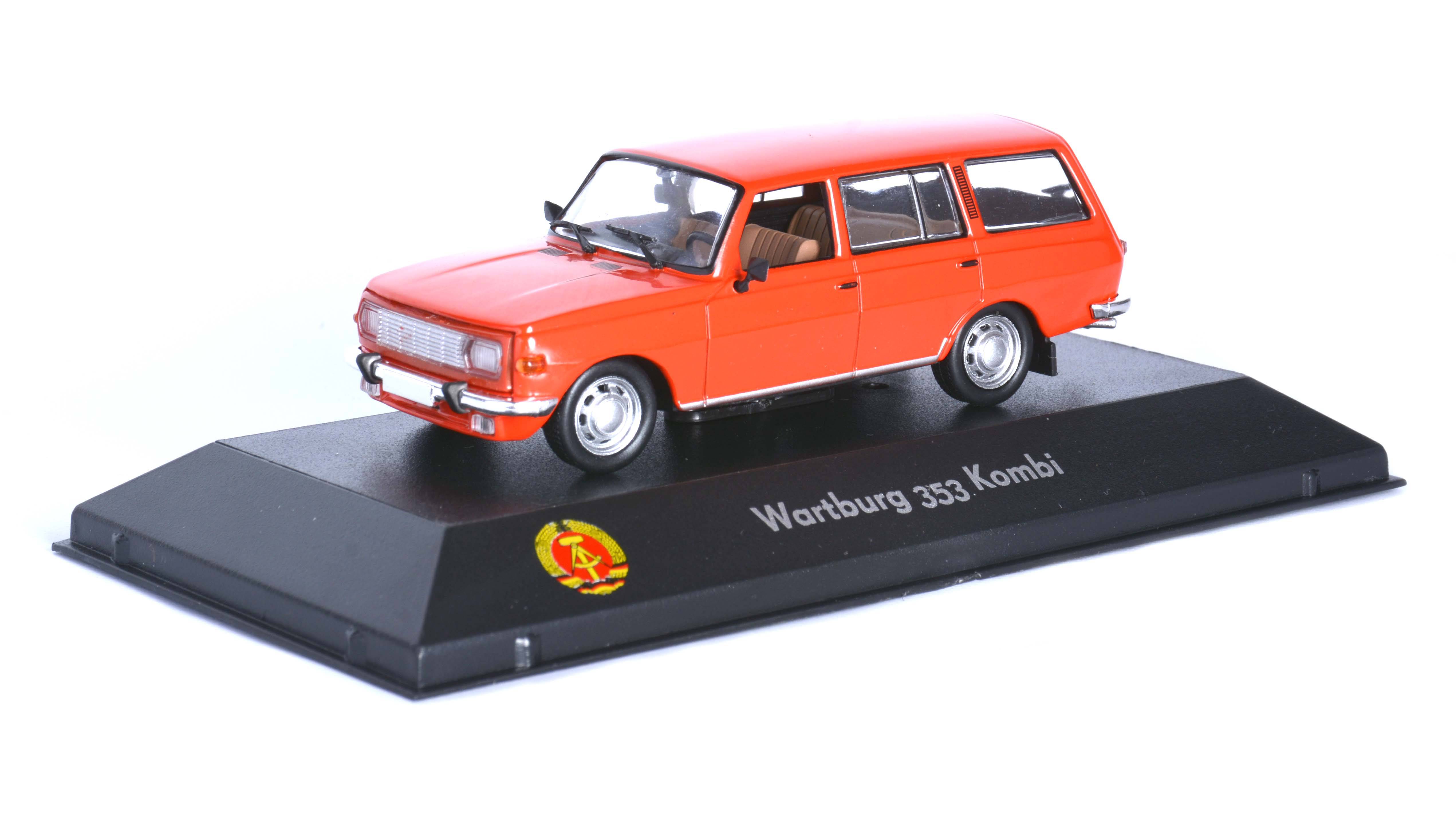 WARTBURG 353 Kombi 1:43 - Atlas časopis s modelem