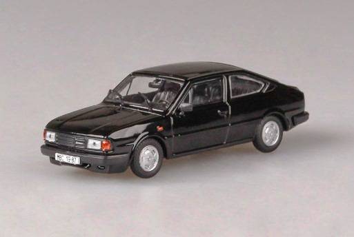 Škoda Rapid 136 1987 Černá 1:43 - Abrex