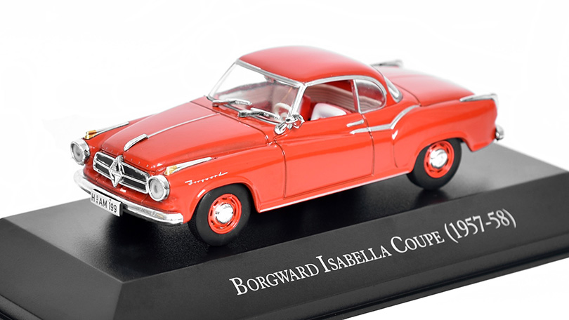 Borgward Isabella Coupe - 1957-58 časopis s modelem - SpecialC.