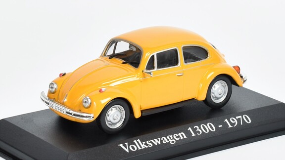 Volkswagen 1300 Beetle Kafer (Brouk) - 1970 1:43 časopis s modelem 