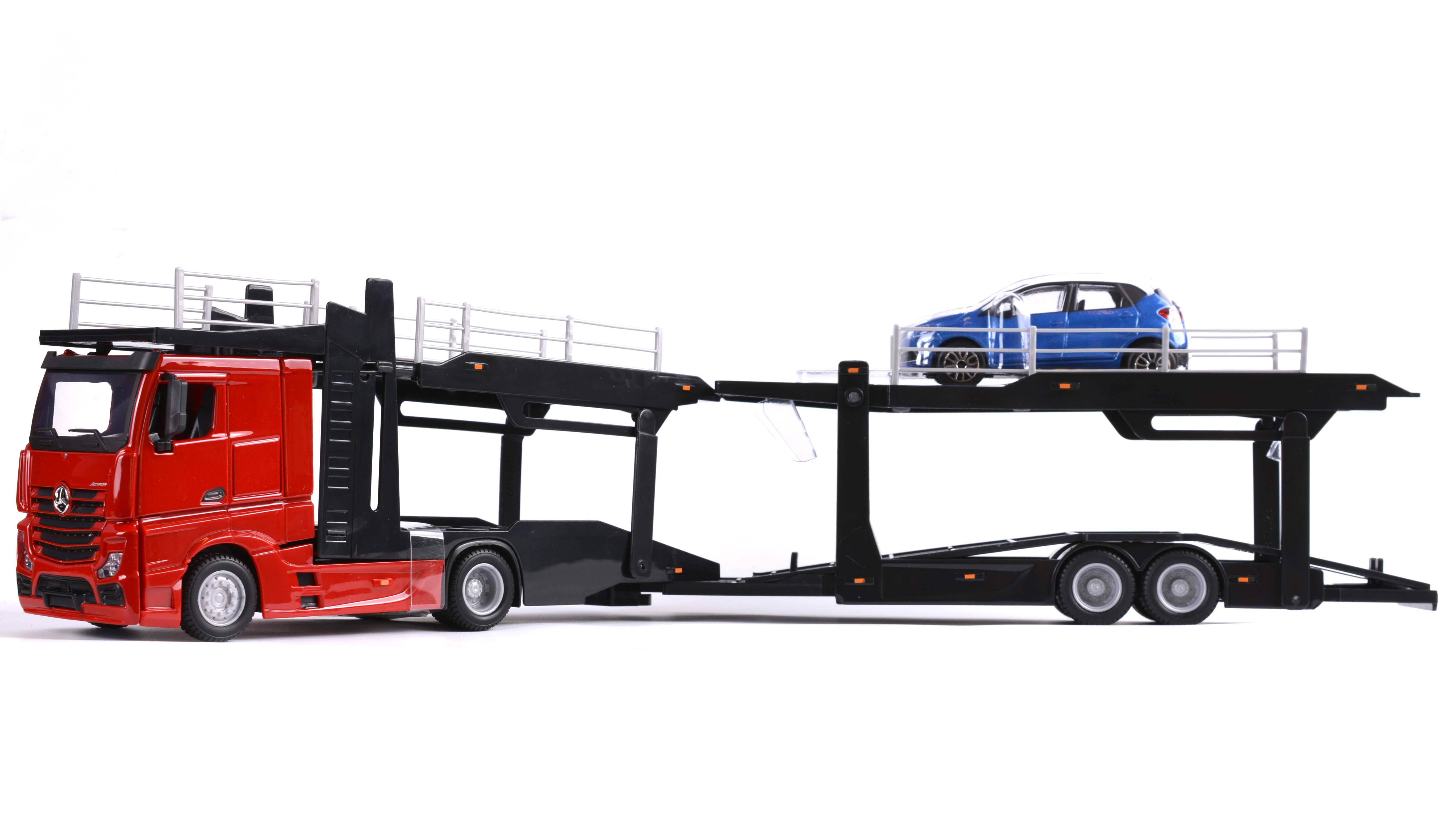 Mercedes Actros 2545 + Renault Captur 1:43 - Bburago