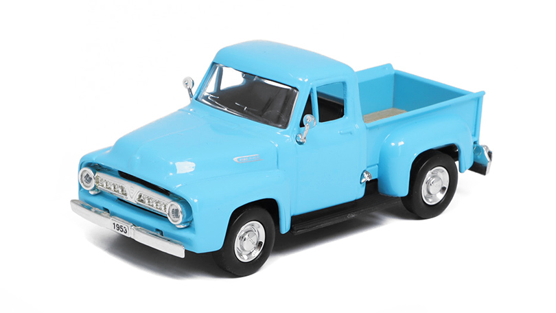 Ford F-100 Pick Up 1953 modrá 1:43 - Lucky Die Cast