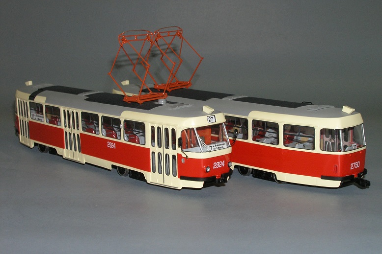 Tatra T3 (M106) tramvaj Moskva - Vector-models