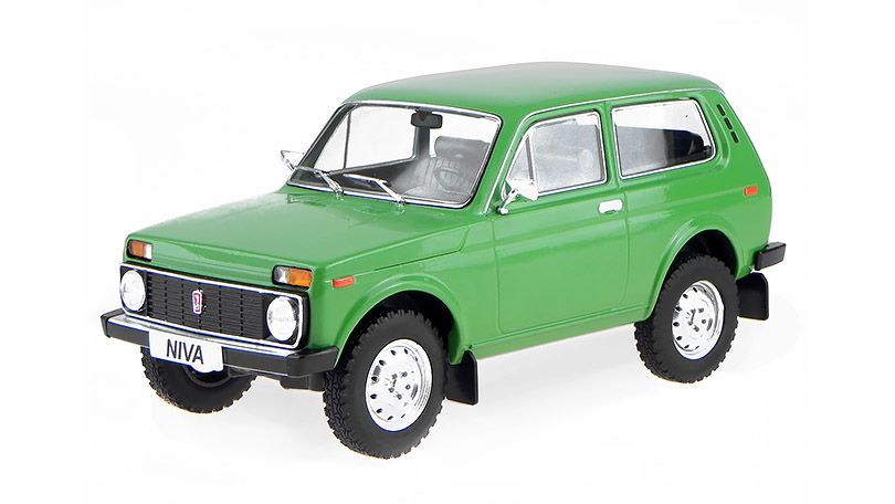 Lada Niva VAZ 2121 1976 zelená 1:18 - MCG