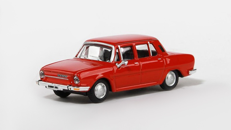 Škoda 110L (1973) 1:72 Červená Paprika - Abrex