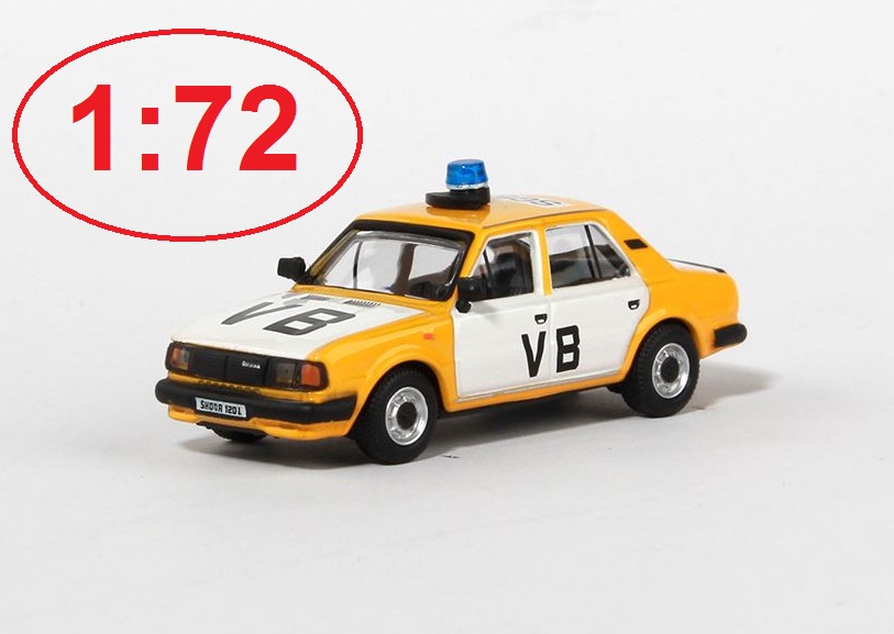 Škoda 120L (1984) 1:72 - Veřejná Bezpečnost - Abrex