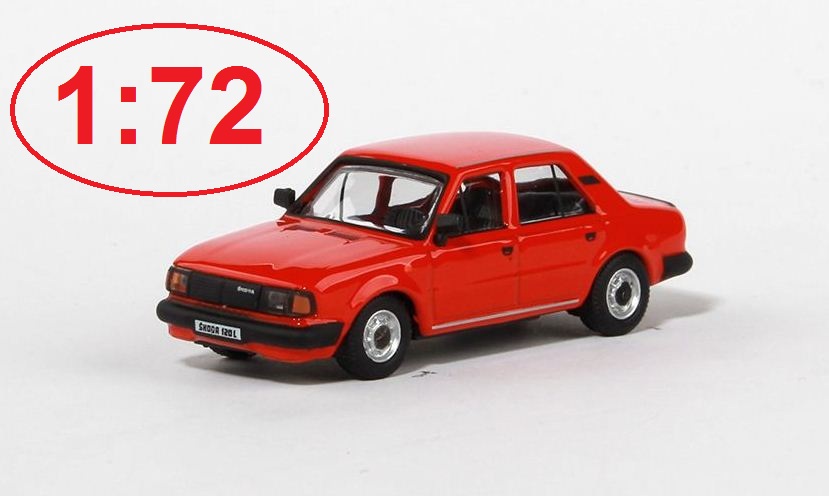 Škoda 120L (1984) 1:72 Červená Šípková - Abrex