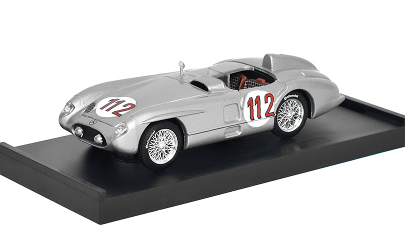 Mercedes 300 SLR Targa Florio #112 1955 J.M.Fangio - 1:43 Brumm