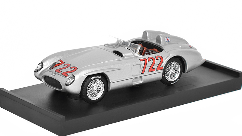 Mercedes 300 SLR Mille Miglia 1955 #722 Moss/Jekinson 1:43 - Brumm