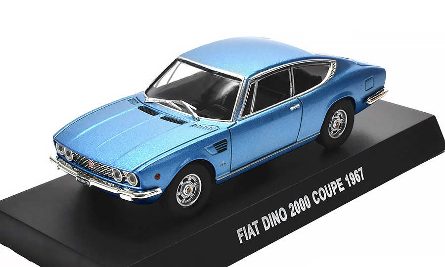 Fiat Dino 2000 Coupe 1967 1:43 - SpecialC.-108 časopis s modelem