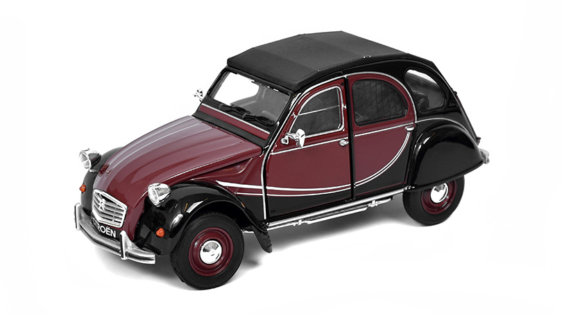 Citroen 2CV 6 Charleston červená 1:24 - Welly