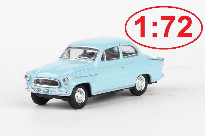 Škoda Octavia 1963 Modrá Světlá 1:72 - Abrex