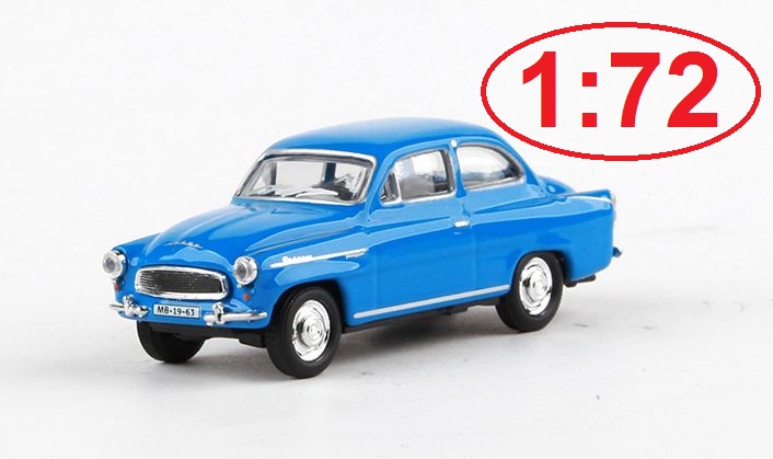 Škoda Octavia 1963 Modrá 1:72 - Abrex