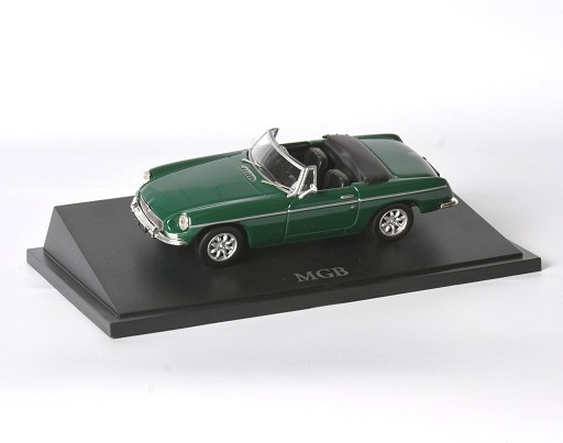 MGB Spider open 1966 1:43 - Atlas časopis AutoModels s modelem