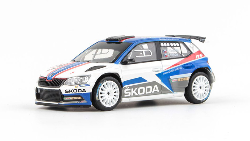 Škoda Fabia III R5 2015 Škoda Motorsport Design CS 2018 1:43 - Abrex