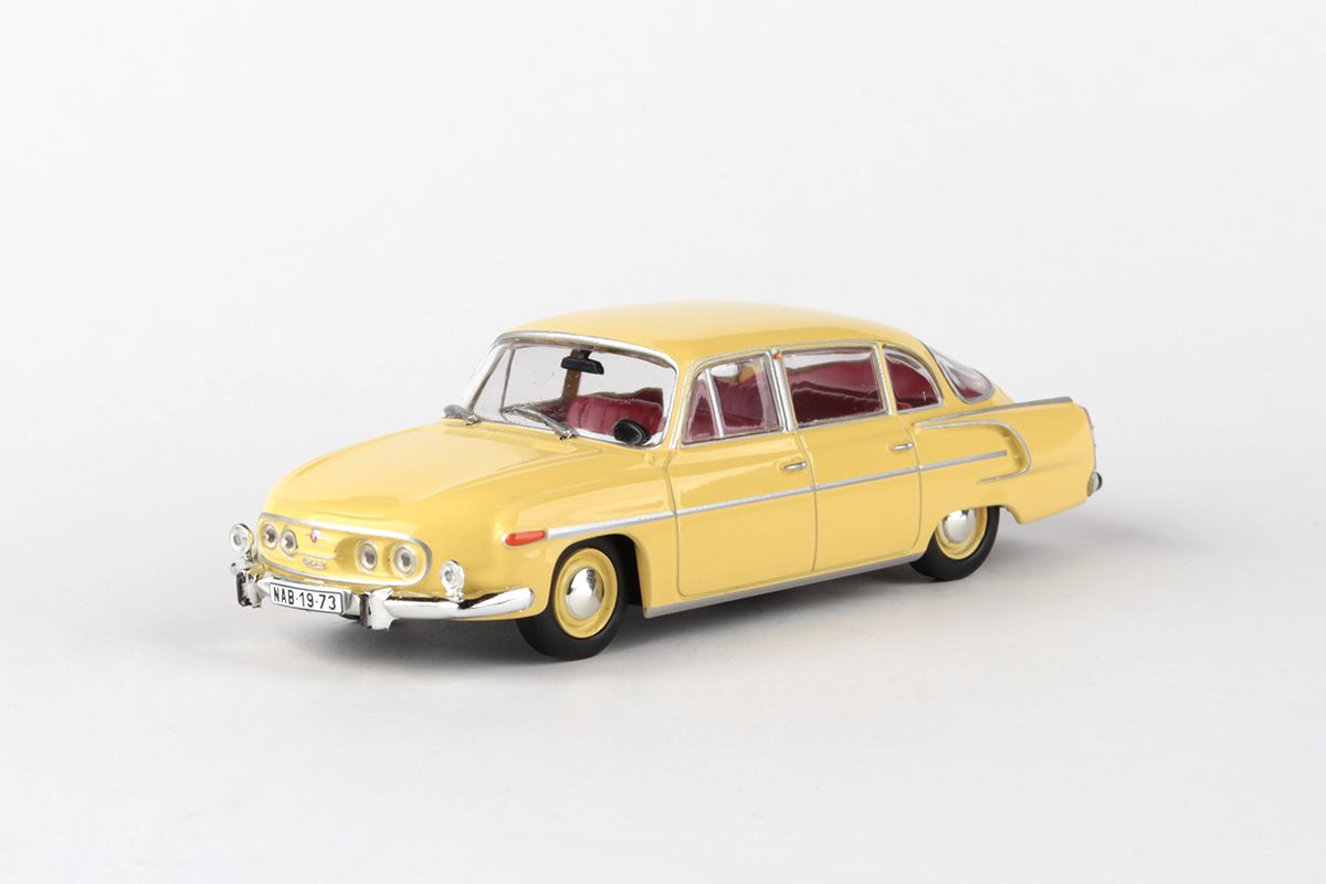 Tatra 603 1969 Žlutá Světlá 1:43 - Abrex