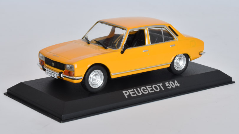 Peugeot 504 1:43 - Legendární Automobily - časopis s modelem