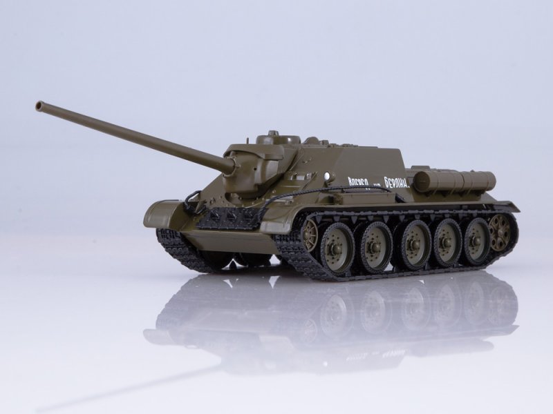 SU-100 1:43 - Naše Tanky Časopis s modelem #4