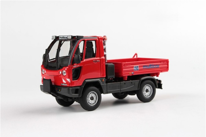 Multicar Fumo Sklápěč 2008 - Červená 1:43  Abrex