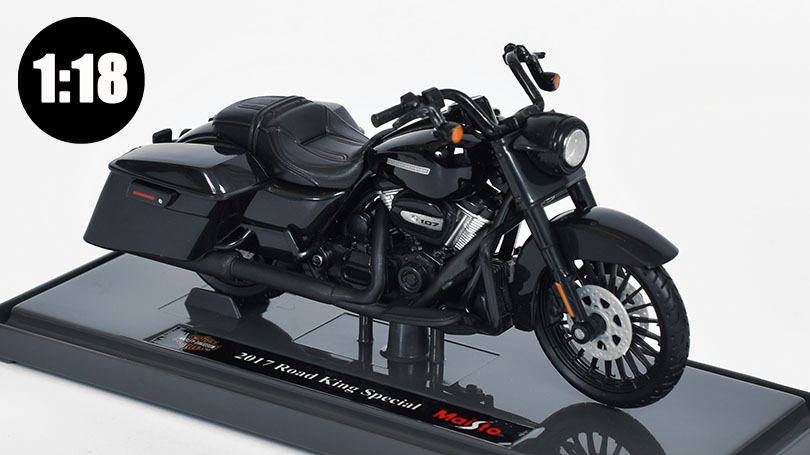 Harley-Davidson Road King Special 2017 1:18 - Maisto