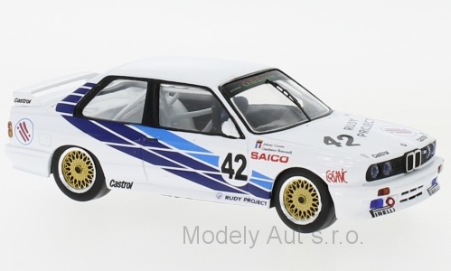 BMW M3 (E30) #42 Dijon 1987 J.Cecotto / G.Brancatelli 1:43 - IXO Models