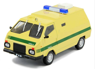 RAF LABBE inkasování 1:43 - Auto ve službě časopis s modelem #43