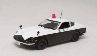 Nissan Fairlady 240 Z Tokio Police 1:43 - Policejní auta #5 časopis s modelem